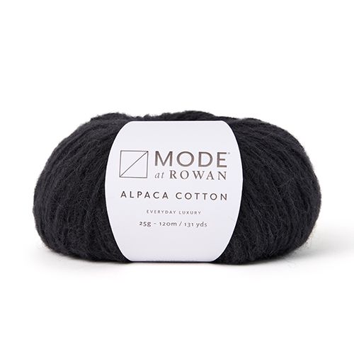 Picture of MODE at Rowan: Alpaca Cotton 25g Noir (010)